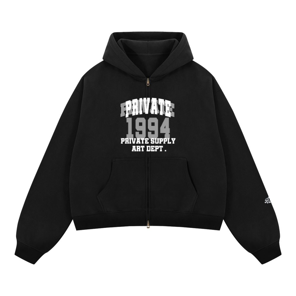 Private Art Dept. Zip-up Hoodie