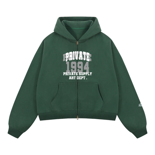 Private Art Dept. Zip-up Hoodie