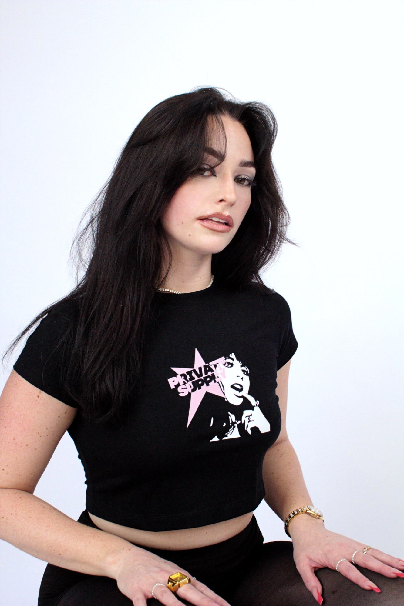 Private Girl Baby Tee